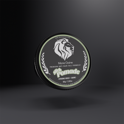 MANE GAINE™ Slick Pomade - Strong Hold • Shine - Long-Lasting Control for All Hair Types (80g)