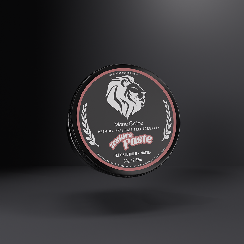 MANE GAINE Texture Paste™ - Flexible Hold • Matte - Long-Lasting Control for All Hair Types (80g)