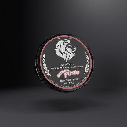 MANE GAINE Texture Paste™ - Flexible Hold • Matte - Long-Lasting Control for All Hair Types (80g)